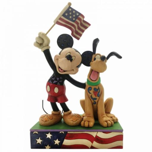 A Banner Day Mickey and Pluto Patriotic